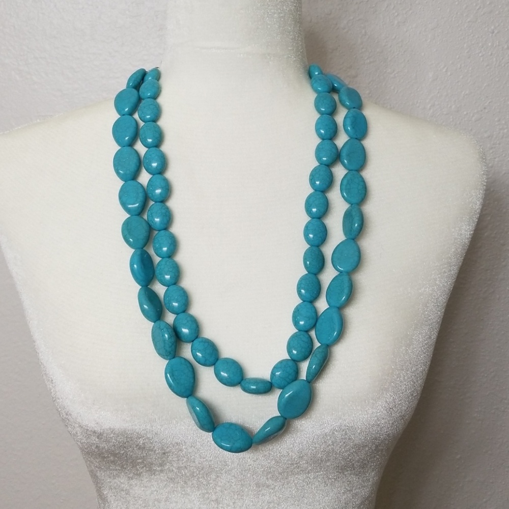 Turquoise beaded Necklace